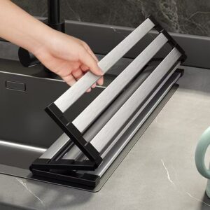 Foldable Silicone Drain Rack Kitchen Dish Chopsticks Storage